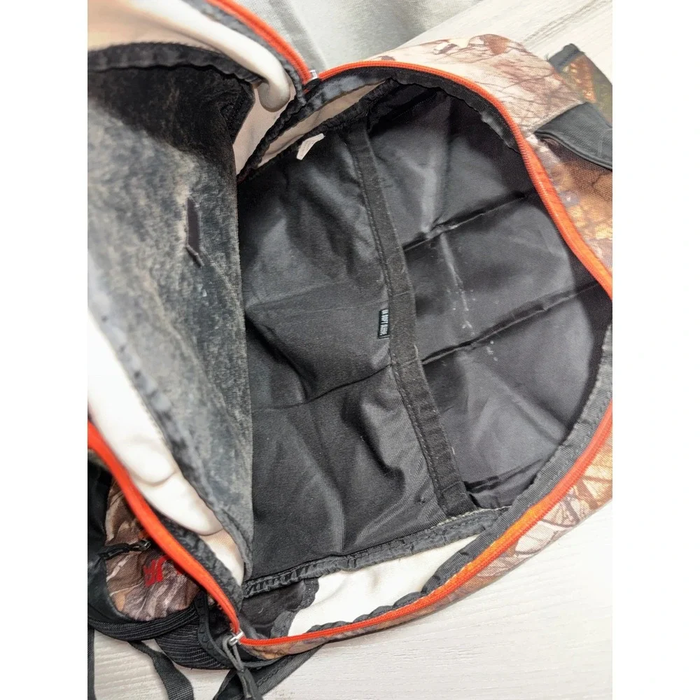 Under Armour Storm Backpack Realtree Camo Orange Hunting Hiking School Bag